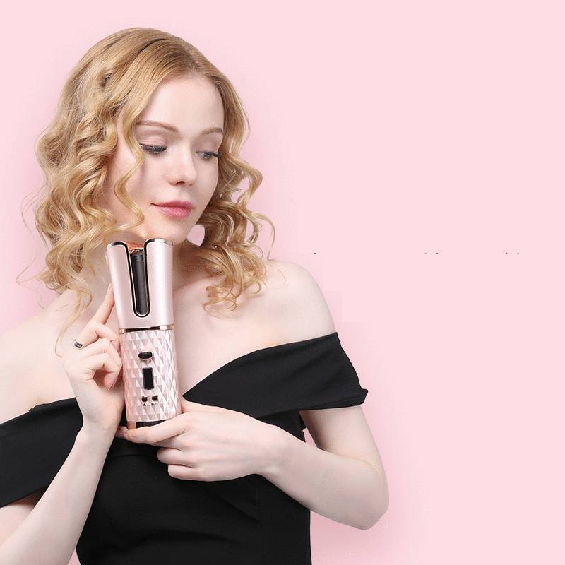 "Multifunctional Automatic Wireless Curling Iron – Effortless Curls Anytime, Anywhere"